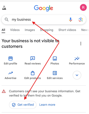 Google Business Profile verification Al Ain 2026 Google Maps local SEO service
